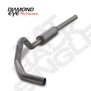 Dodge 2500 Performance Exhaust - Diamond Eye Performance - Cat Back, Single - `04-`07